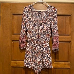 Long sleeve romper